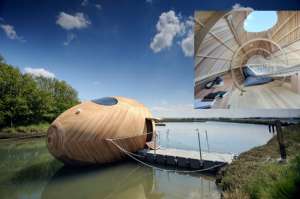The Exbury Egg by Pad Studio, Spud Group and Stephen Turner.