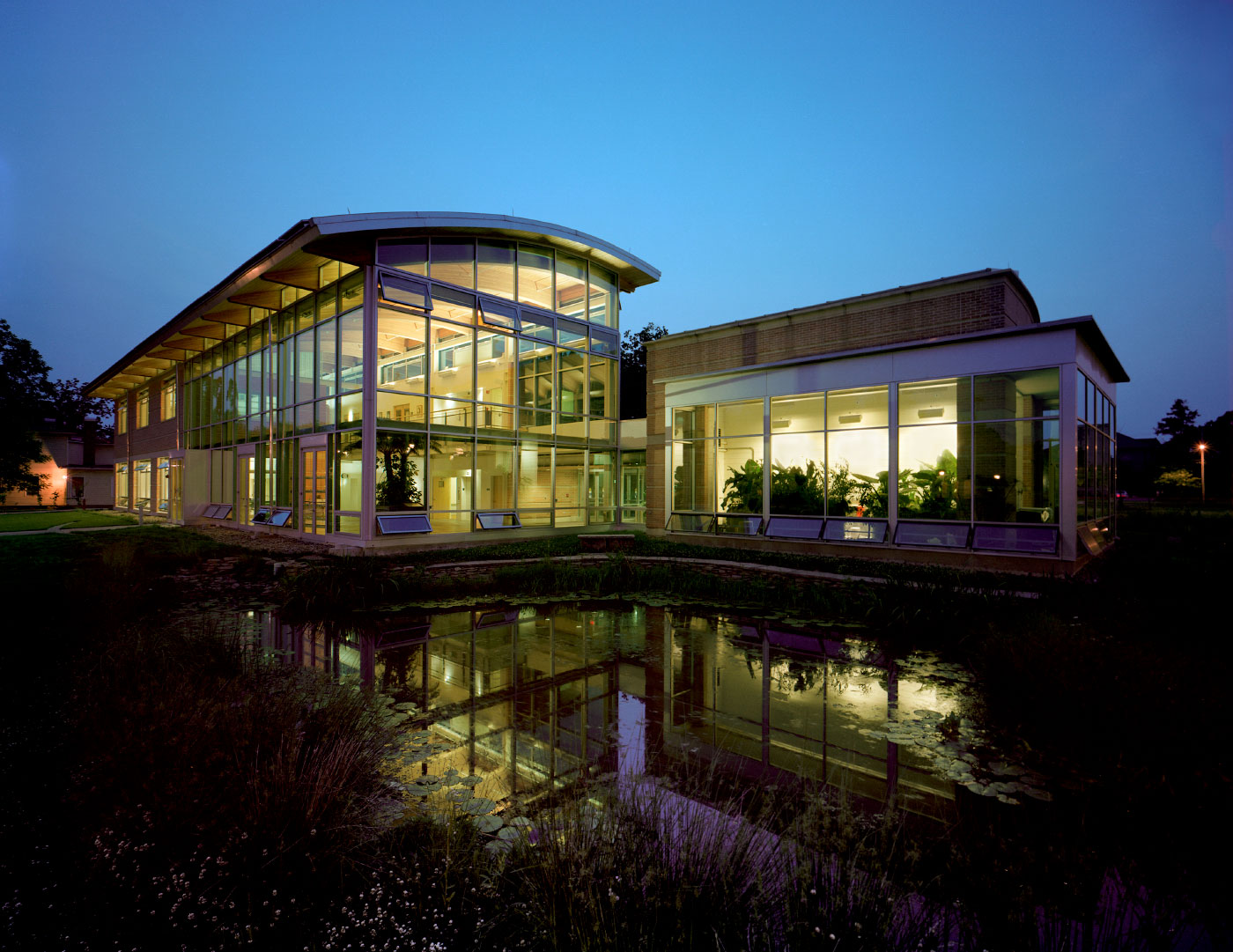 Solar Acquatics for the Net-Zero Adam J Lewis Environmental Studies Center at Oberlin College by Virginia Green Architect.